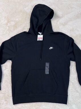 NWT Nike Men's Black Pullover Hoodie